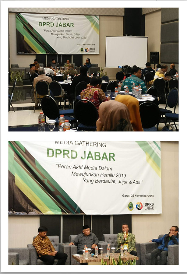 MEDIA GATHERING DPRD JABAR MEDIA GATHERING