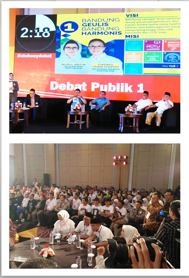 DEBAT PILWALKOT BANDUNG DEBAT PILWALKOT BANDUNG